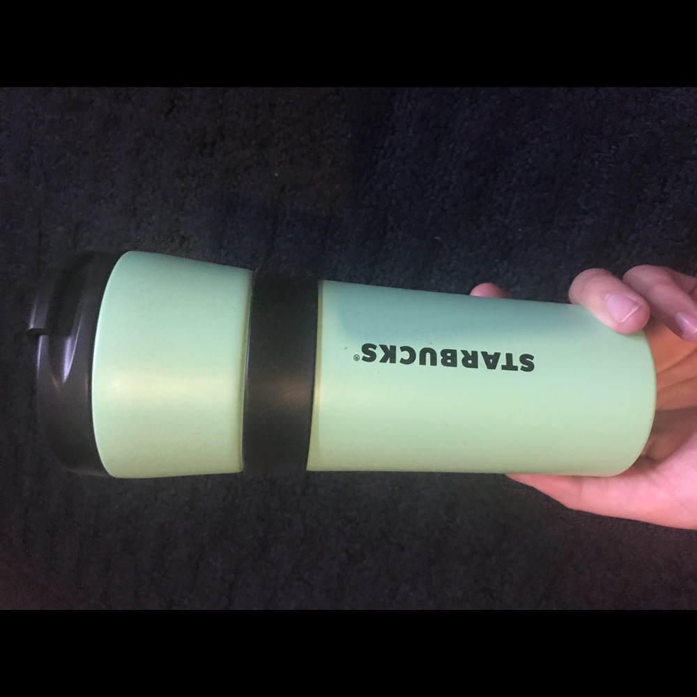 Sea foam Starbucks Hot Cup